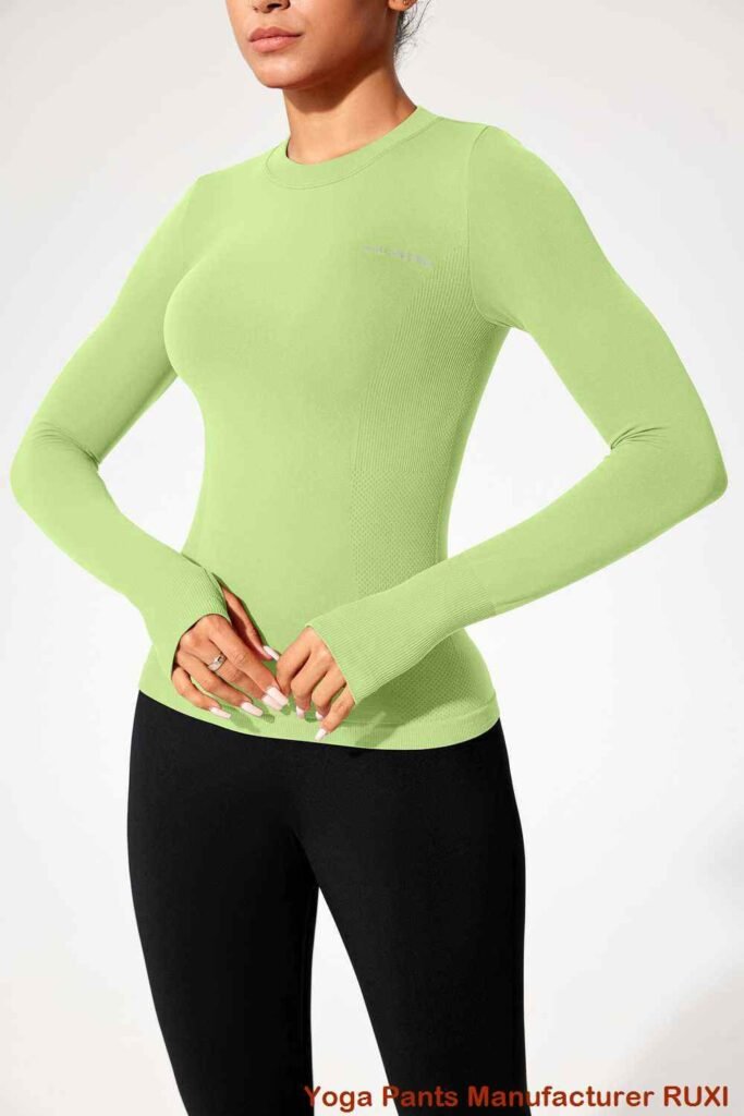 йога жогорку белдүү шорты RUXI